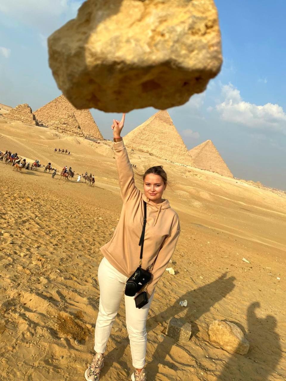 Grand Golden Pyramids View Hotel Kafret el-Gabal Buitenkant foto