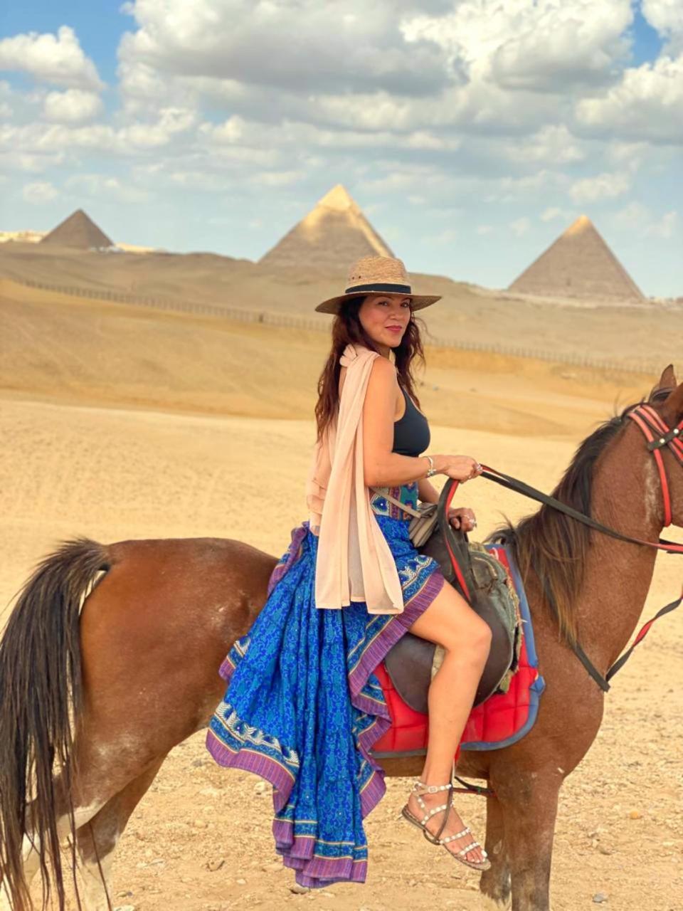 Grand Golden Pyramids View Hotel Kafret el-Gabal Buitenkant foto